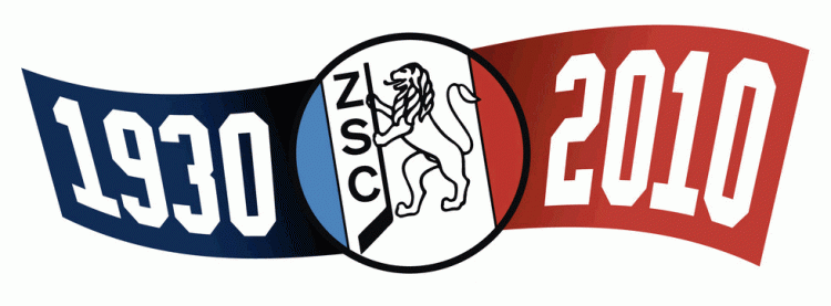 ZSC Lions 2010 Anniversary Logo iron on transfers for clothing